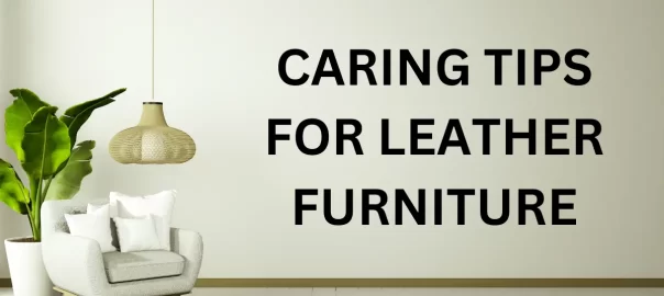 caring tips for leather furniture